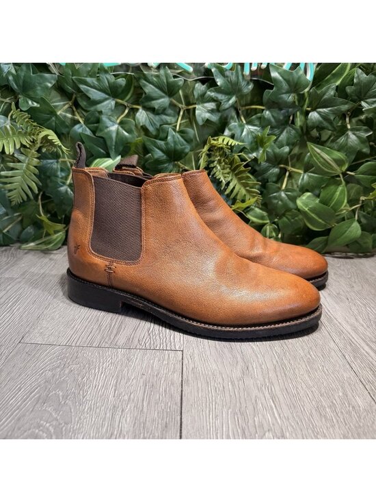 Frye Peyton Chelsea Boots Mens 9 Slate Brown Leather Chelsea 34800599-SLT main image 8